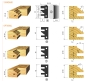 Preview: Konterprofiler-Abplattfräser Set 183x30/40x30xZ=2+2 in Alu